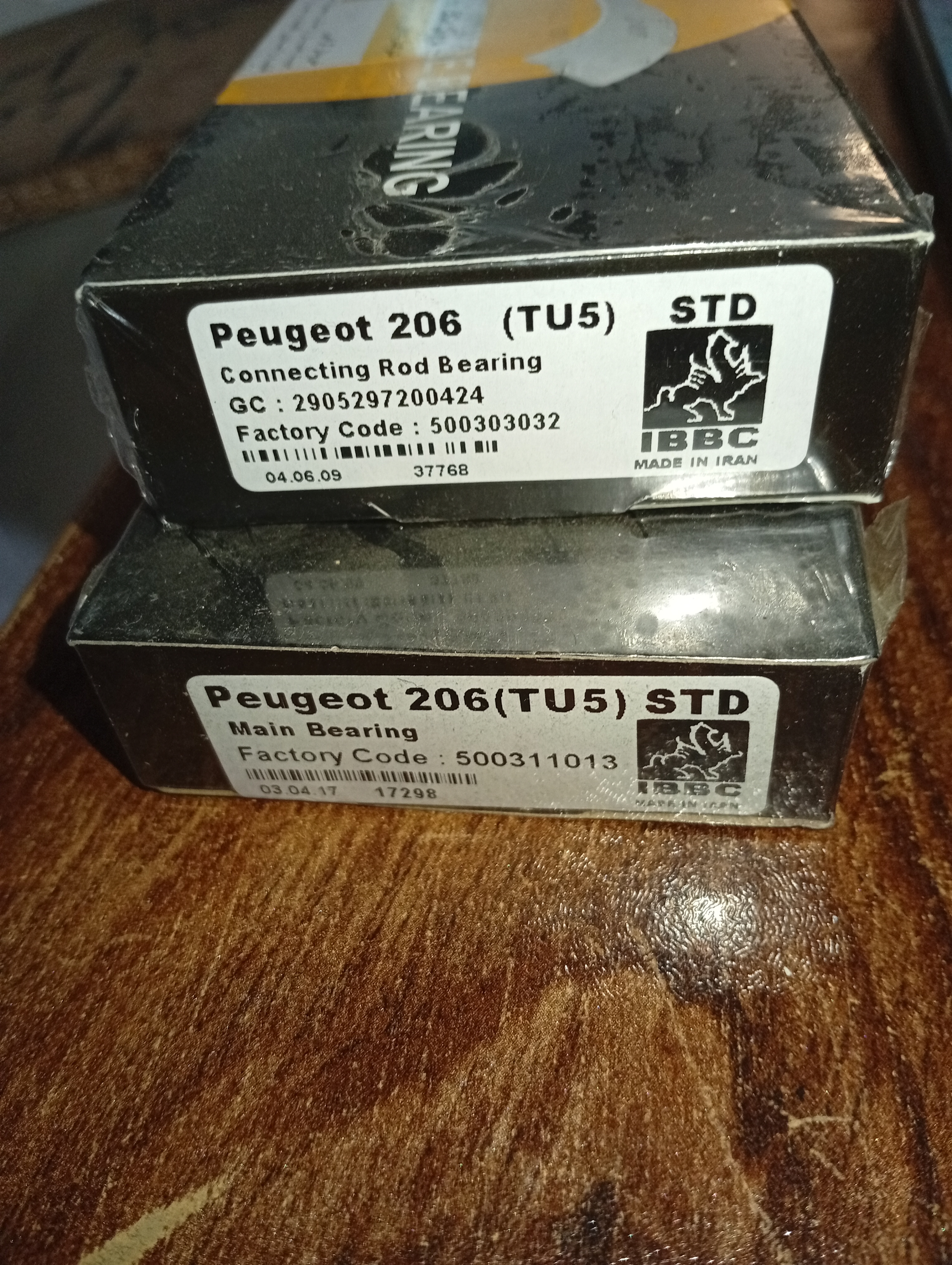 یاتاقان ثابت متحرک 206 tu5 بوش ایران ibbc std